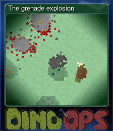 Series 1 - Card 1 of 5 - The grenade explosion