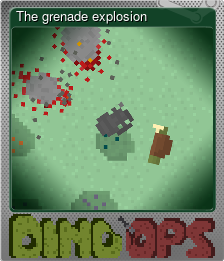 Series 1 - Card 1 of 5 - The grenade explosion