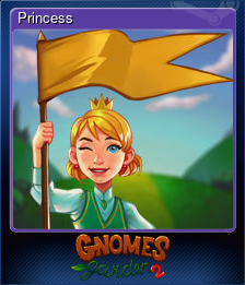 Series 1 - Card 1 of 5 - Princess
