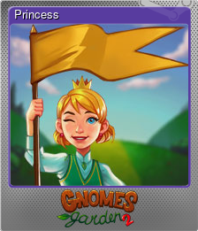 Series 1 - Card 1 of 5 - Princess
