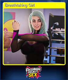 Series 1 - Card 1 of 5 - Breathtaking Girl