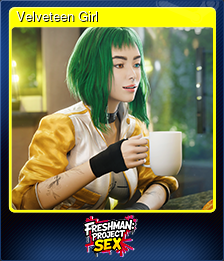 Series 1 - Card 2 of 5 - Velveteen Girl