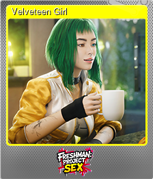 Series 1 - Card 2 of 5 - Velveteen Girl