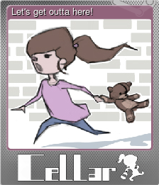 Series 1 - Card 5 of 5 - Let's get outta here!