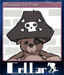 Series 1 - Card 4 of 5 - Blackbear the Pirate