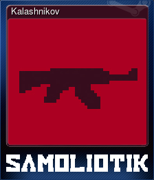 Series 1 - Card 6 of 6 - Kalashnikov