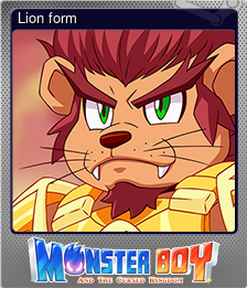 Series 1 - Card 4 of 6 - Lion form
