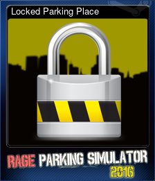 Series 1 - Card 9 of 9 - Locked Parking Place