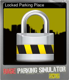 Series 1 - Card 9 of 9 - Locked Parking Place
