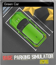 Series 1 - Card 8 of 9 - Green Car