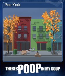 Series 1 - Card 6 of 8 - Poo York