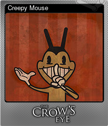 Series 1 - Card 1 of 5 - Creepy Mouse