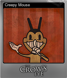 Series 1 - Card 1 of 5 - Creepy Mouse