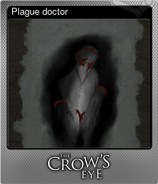 Series 1 - Card 2 of 5 - Plague doctor