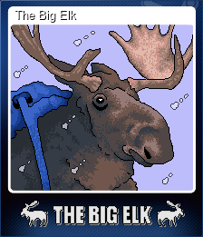 Series 1 - Card 1 of 5 - The Big Elk