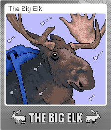 Series 1 - Card 1 of 5 - The Big Elk