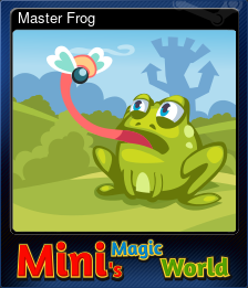 Series 1 - Card 3 of 5 - Master Frog