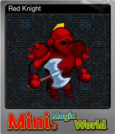 Series 1 - Card 4 of 5 - Red Knight