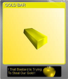 Series 1 - Card 1 of 5 - GOLD BAR