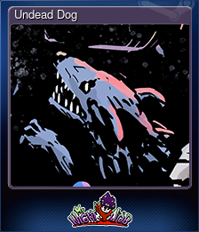 Series 1 - Card 2 of 5 - Undead Dog