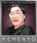 Saint Cattleya High School teacher
