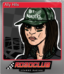 Series 1 - Card 1 of 5 - Ally Hills