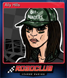 Series 1 - Card 1 of 5 - Ally Hills