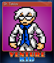 Series 1 - Card 10 of 10 - Dr. Teklov