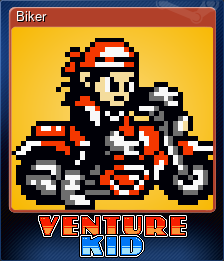 Series 1 - Card 2 of 10 - Biker