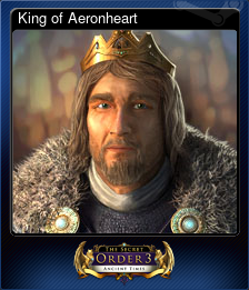 Series 1 - Card 1 of 5 - King of Aeronheart