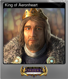 Series 1 - Card 1 of 5 - King of Aeronheart