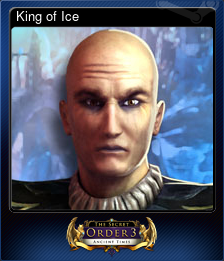 Series 1 - Card 5 of 5 - King of Ice