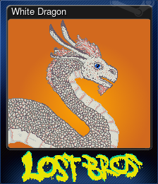 Series 1 - Card 5 of 6 - White Dragon