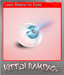 Series 1 - Card 5 of 8 - Laser Beams for Eyes