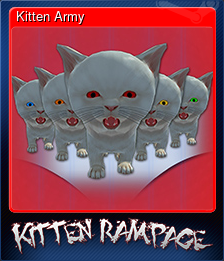 Series 1 - Card 2 of 8 - Kitten Army
