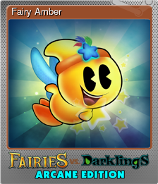 Series 1 - Card 1 of 6 - Fairy Amber