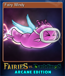Series 1 - Card 6 of 6 - Fairy Windy