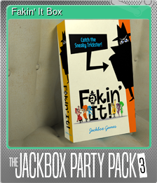 Series 1 - Card 3 of 6 - Fakin' It Box