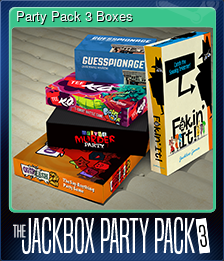 Series 1 - Card 1 of 6 - Party Pack 3 Boxes