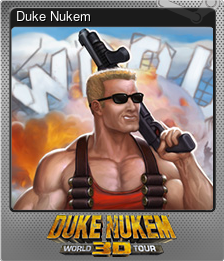 Series 1 - Card 3 of 5 - Duke Nukem