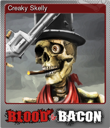 Series 1 - Card 5 of 6 - Creaky Skelly