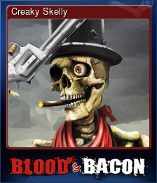 Series 1 - Card 5 of 6 - Creaky Skelly