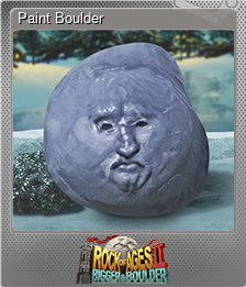 Series 1 - Card 2 of 8 - Paint Boulder