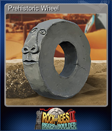 Series 1 - Card 8 of 8 - Prehistoric Wheel