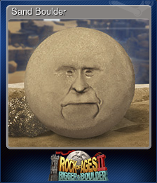 Series 1 - Card 1 of 8 - Sand Boulder