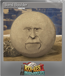 Series 1 - Card 1 of 8 - Sand Boulder