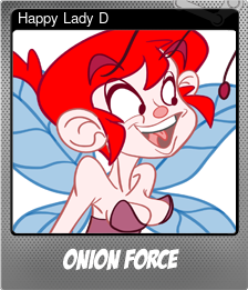 Series 1 - Card 3 of 5 - Happy Lady D