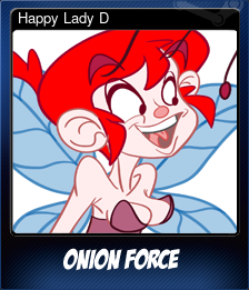 Series 1 - Card 3 of 5 - Happy Lady D
