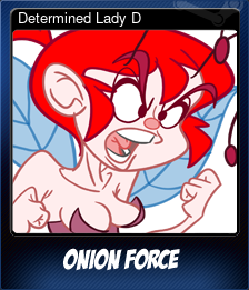 Series 1 - Card 2 of 5 - Determined Lady D