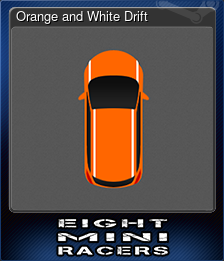 Series 1 - Card 1 of 6 - Orange and White Drift